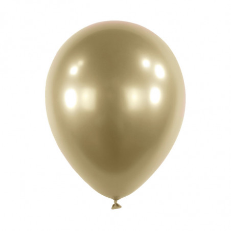 Ballons Latex 18" - 45 cm Champagne Chromé Anagram