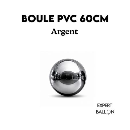 Ballon PVC Holographique 60 cm – Réutilisable