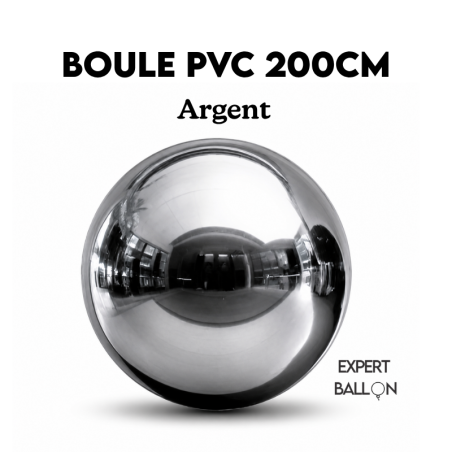 Ballon PVC Holographique 200 cm – Réutilisable