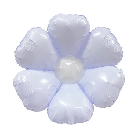 Ballon en Mylar Supershape 66cm Jaune Fleur Marguerite - Fungram