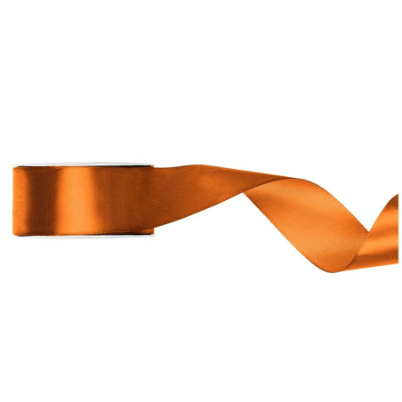 Bobine de Ruban Satin 38 mm Rouille – Party Deco