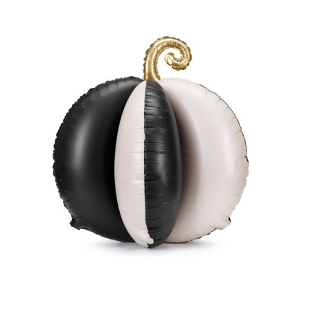 Ballon Airloons XL Citrouille Orange et Doré – Party Deco