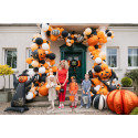 Ballon Standard Citrouille Orange Mat et Doré Chromé – Party Deco