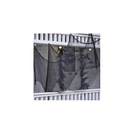 Toile d'araignée noire à étirer – Party Deco