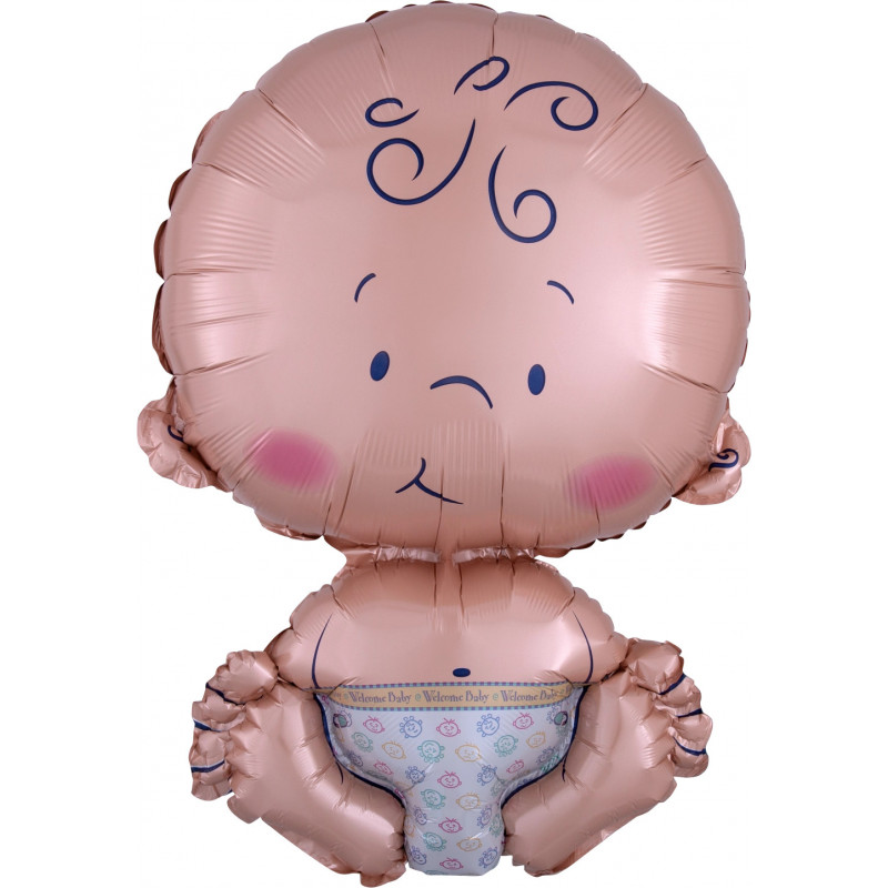 Ballon XL Bébé Baby SuperShape Anagram