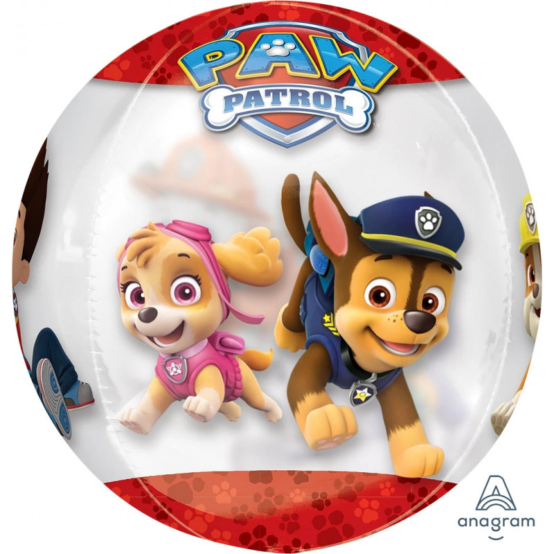 Ballon Orbz Pat Patrouille - Chase & Marshall