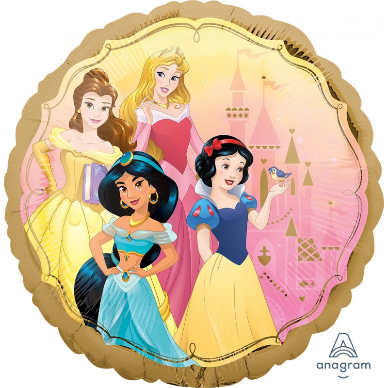 Ballon Rond Princesses Disney