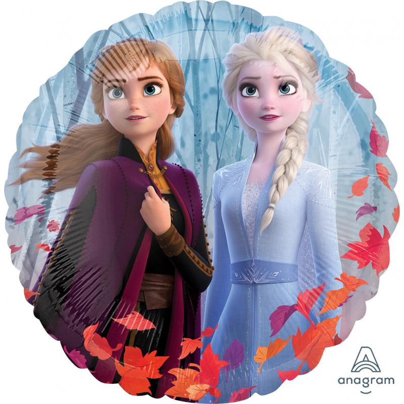 Ballon Rond Reine des neiges 2 Olaf
