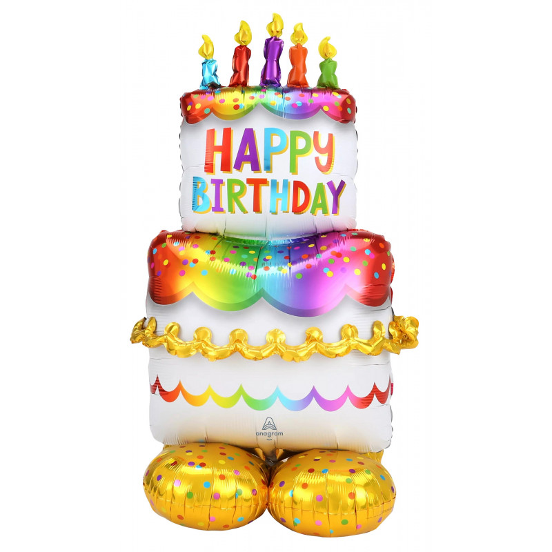 Ballon Airloonz Birthday Cake