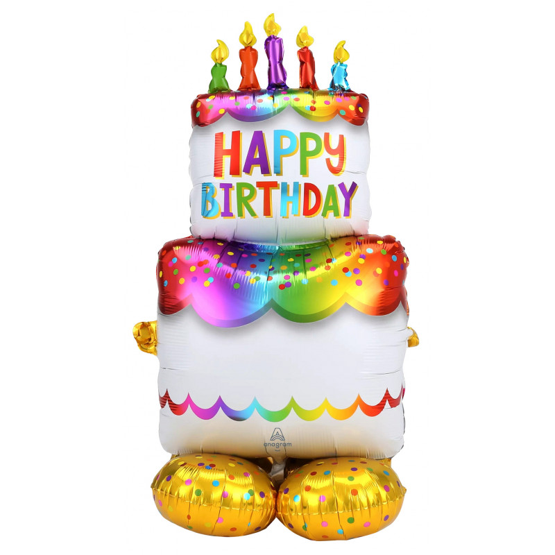 Ballon Airloonz Birthday Cake
