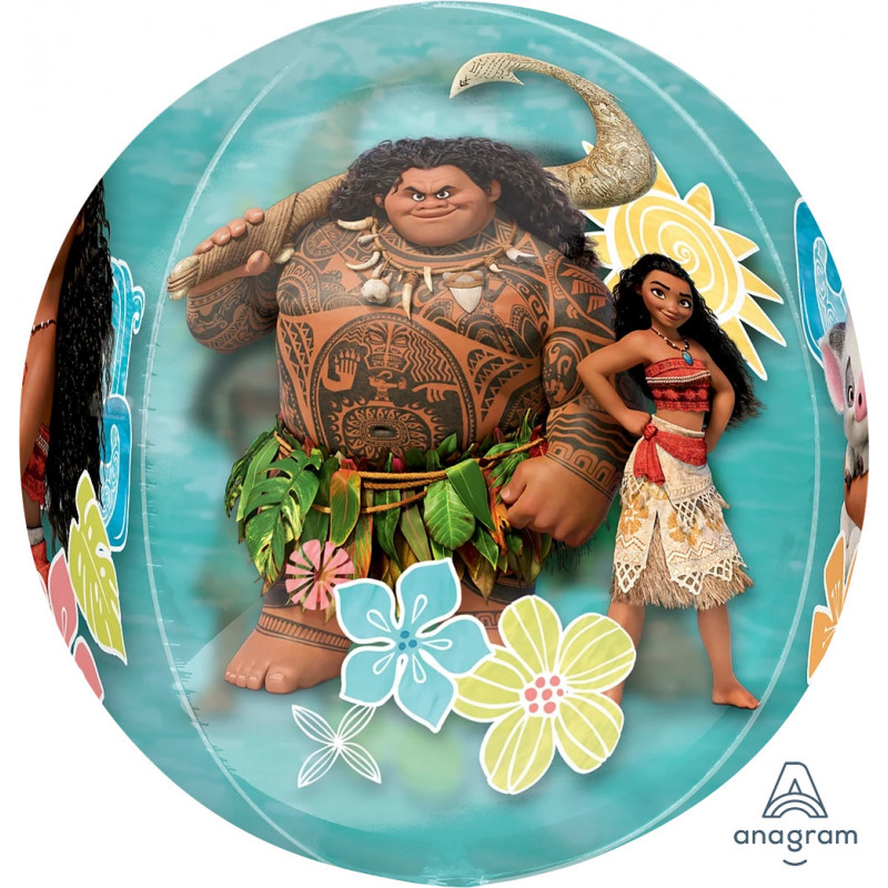 Ballon Orbz Vaiana Disney