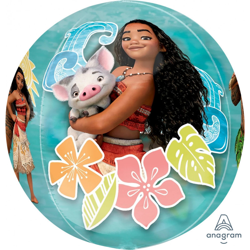 Ballon Orbz Vaiana Disney