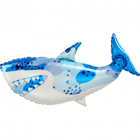 Ballon XL Requin bleu Anagram Décoration de fête