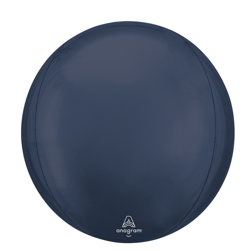 Ballon Miroir Bleu marine Orbz Anagram