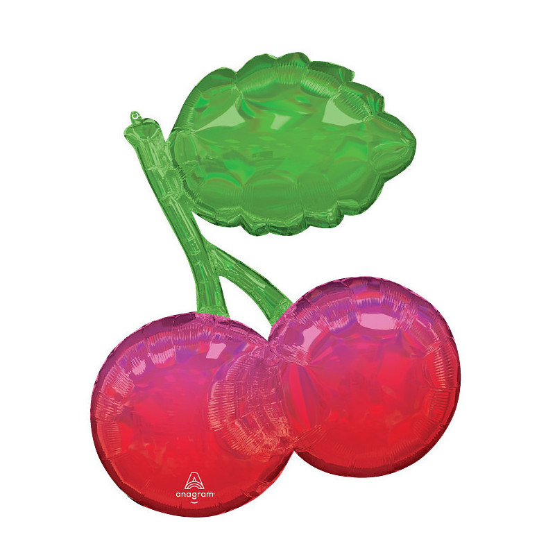 Ballon XL Fruit Cerises Holographiques Anagram