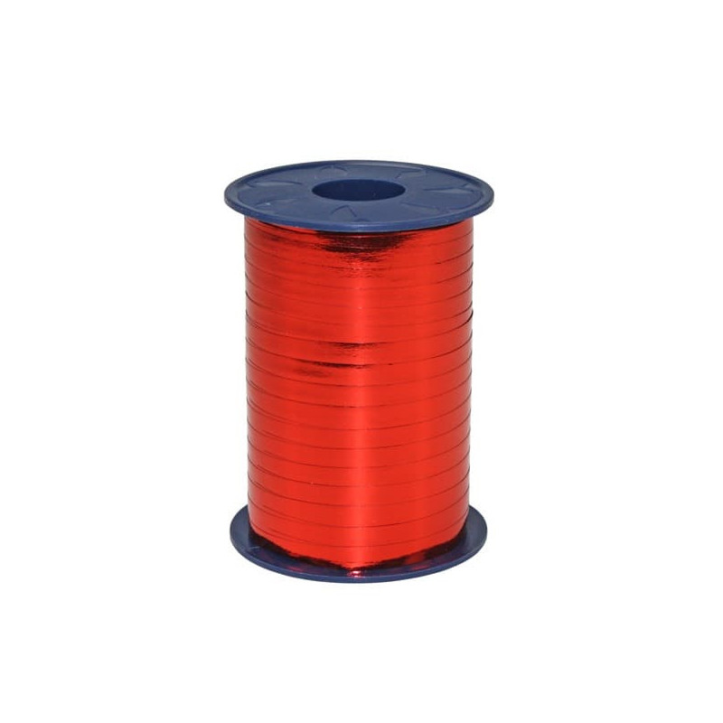 Ruban Bolduc 250m Largeur 5mm Rouge Métallique Anagram