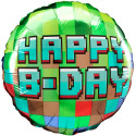 Ballon Rond  Jeu Vidéo Pixel Party Anagram