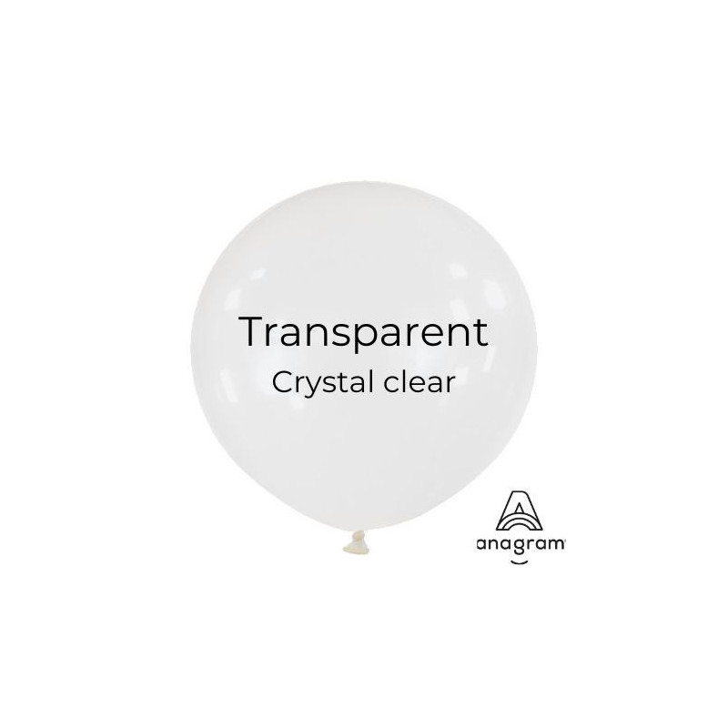 Mini Ballons Latex 5" - 13 cm Transparent Anagram