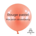 Mini Ballons Latex 5" - 13 cm Rouge Pastel Anagram
