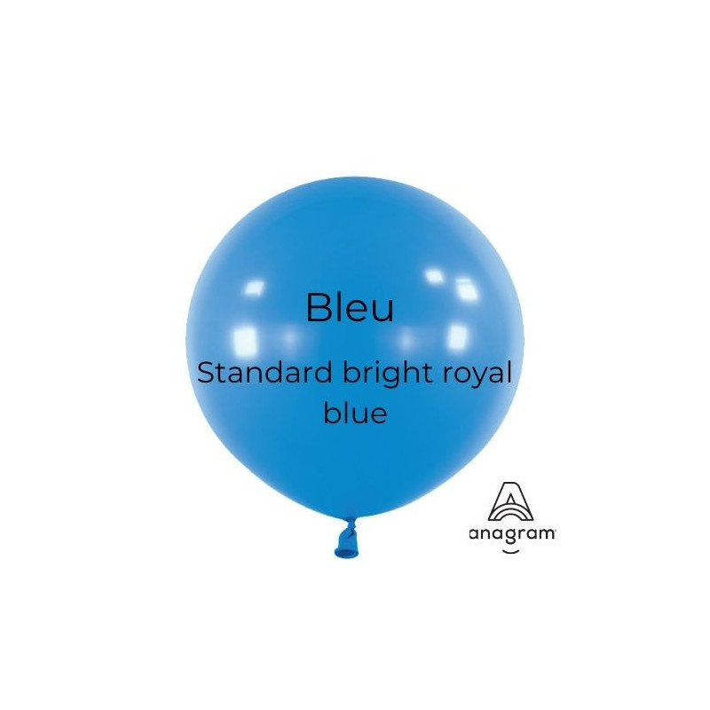 Mini Ballons Latex 5" - 13 cm Bleu Anagram