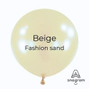 Mini Ballons Latex 5" - 13 cm Beige Anagram