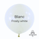 Ballons Latex 5" - 13 cm Blanc Mat Anagram