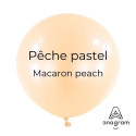 Mini Ballons Latex 5" - 13 cm Pêche Pastel Anagram