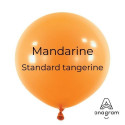 Mini Ballons latex 5" ROND - 13CM - Mandarine