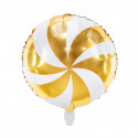 Ballon Alu Bonbon Candy Doré Chromé - 45 cm Party Deco