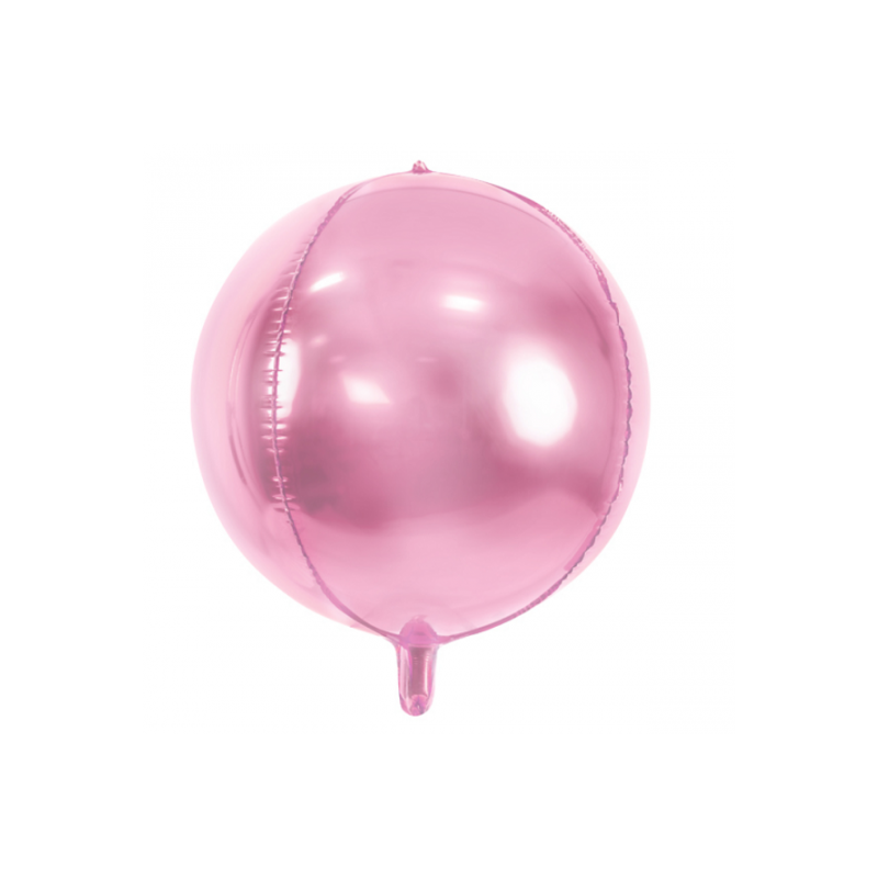 Ballon ORB rose clair – 40 cm – PartyDeco