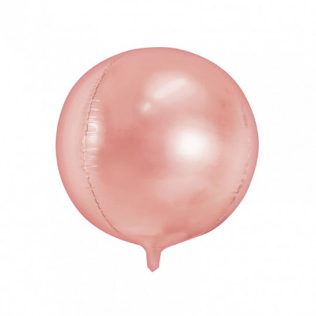 Ballon ORB rose gold – 40 cm – PartyDeco