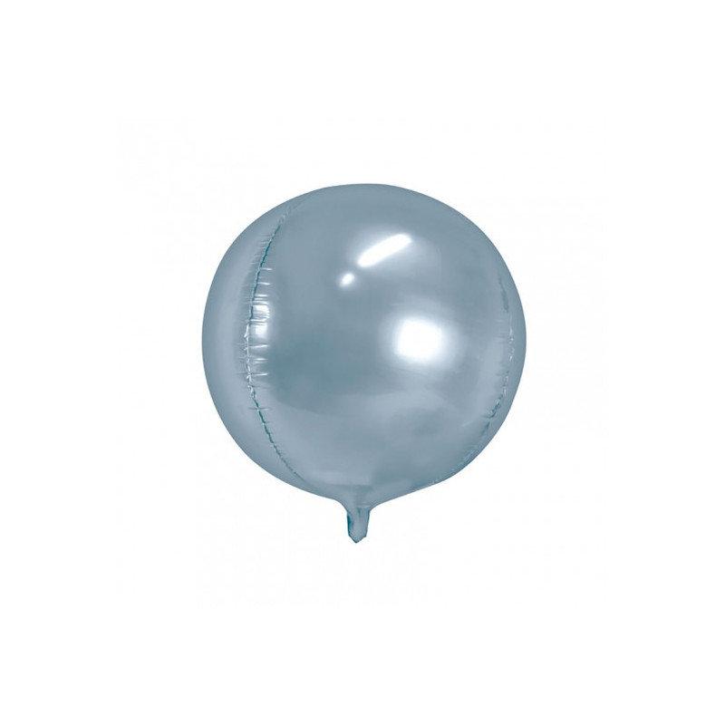 Ballon ORB argent – 40 cm – PartyDeco