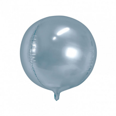 Ballon ORB argent – 40 cm – PartyDeco
