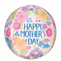 Ballon Orbz Fête des mères et fleurs - Mother's Day Botanical Lines Anagram