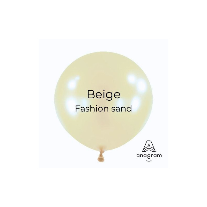 Ballons Latex 11" - 28 cm Beige Anagram
