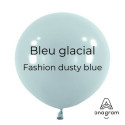 Ballons latex 11" ROND - 28CM - Bleu glacial Dusty Blue