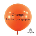Ballons latex 11" ROND - 28CM - Orange Peel Anagram