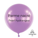 Ballons latex 11" ROND - 28CM - Parme nacré Pearl Hydrangea Anagram