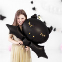 Ballon XL Mylar Chauve-Souris Aluminium - Party Deco