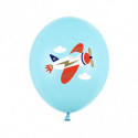 Ballons Latex Avion Baptême de l'air