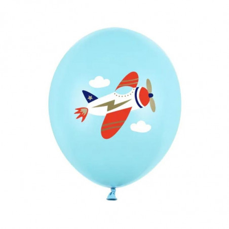 Ballons Latex Avion Baptême de l'air