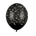 Ballons Latex Chauve-Souris Noir – Party Deco