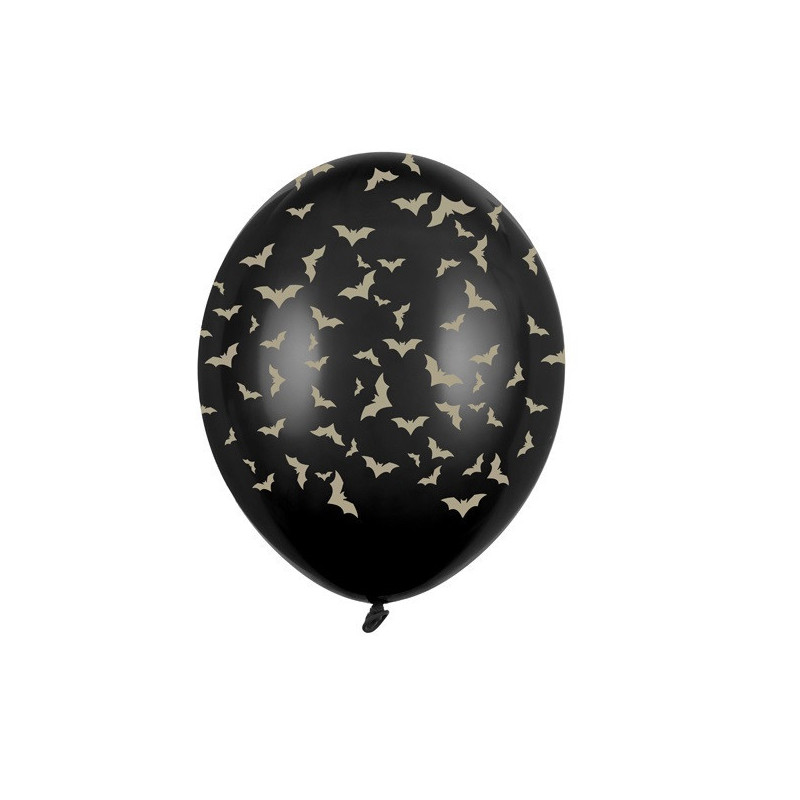 Ballons Latex Chauve-Souris Noir – Party Deco