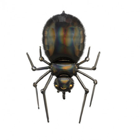 Ballon XL Araignée Noire Spider – Party Deco