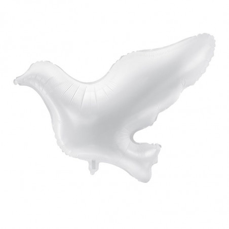 Ballon Alu XL Colombe Blanc - Party Deco