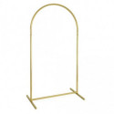 Support de Fond Mini Arche – Doré Mat – 80 x 150 cm