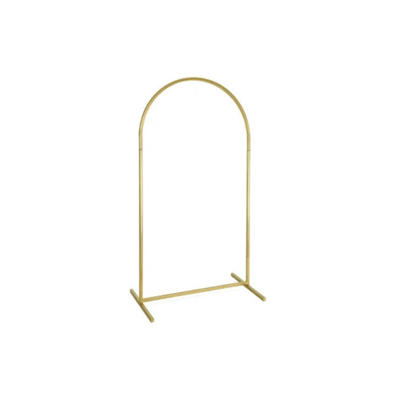 Support de Fond Mini Arche – Doré Mat – 80 x 150 cm