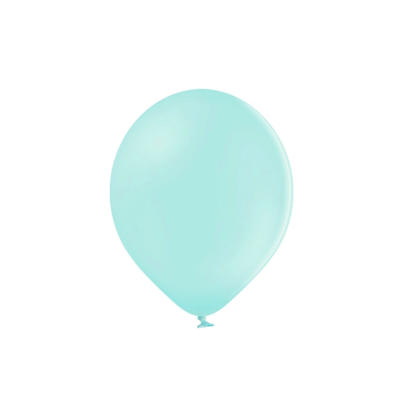 100 Mini Ballons Latex 12cm – Mint pastel -  Party Deco