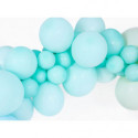 100 Mini Ballons Latex 12cm – Mint pastel -  Party Deco