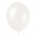 10 Ballons Latex 30 cm – Blanc -  Party Deco
